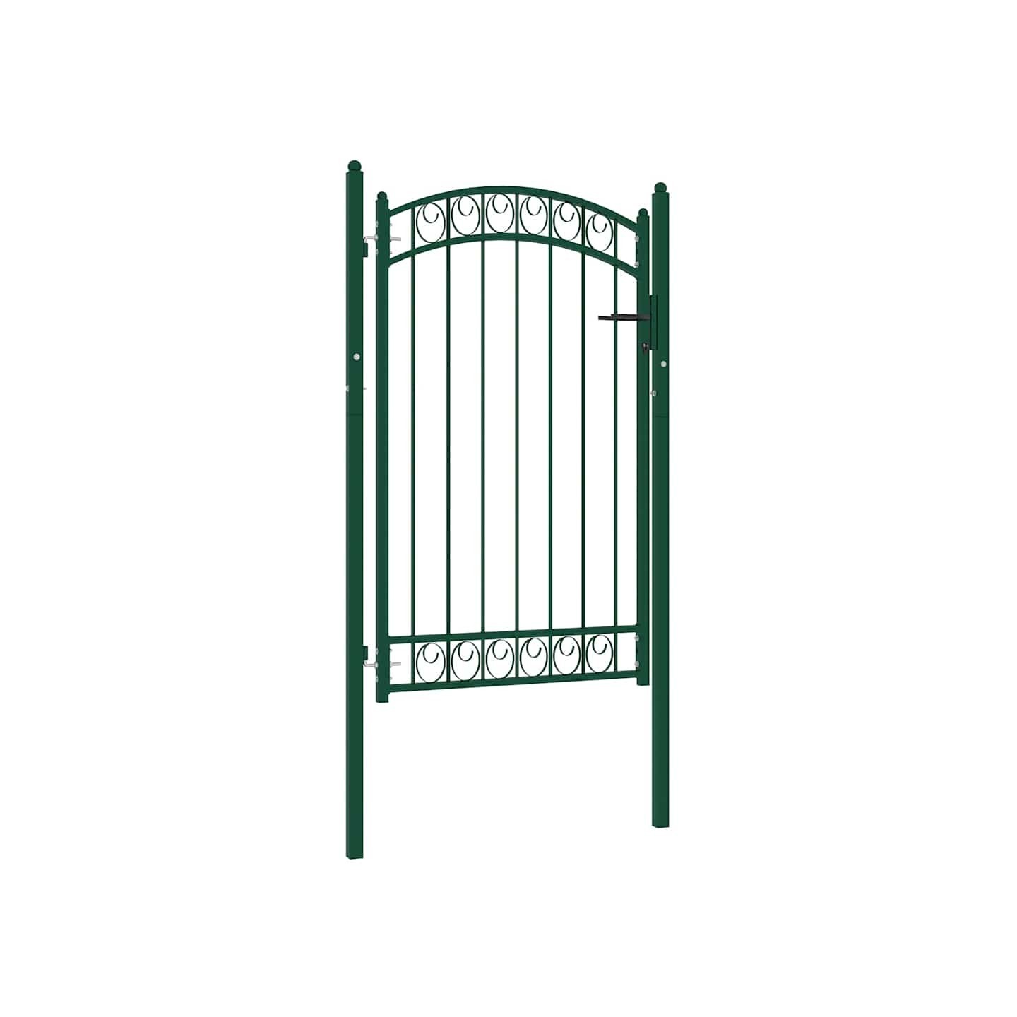 Portails de clôture EMMEN 104 x 106 cm Verrouillable