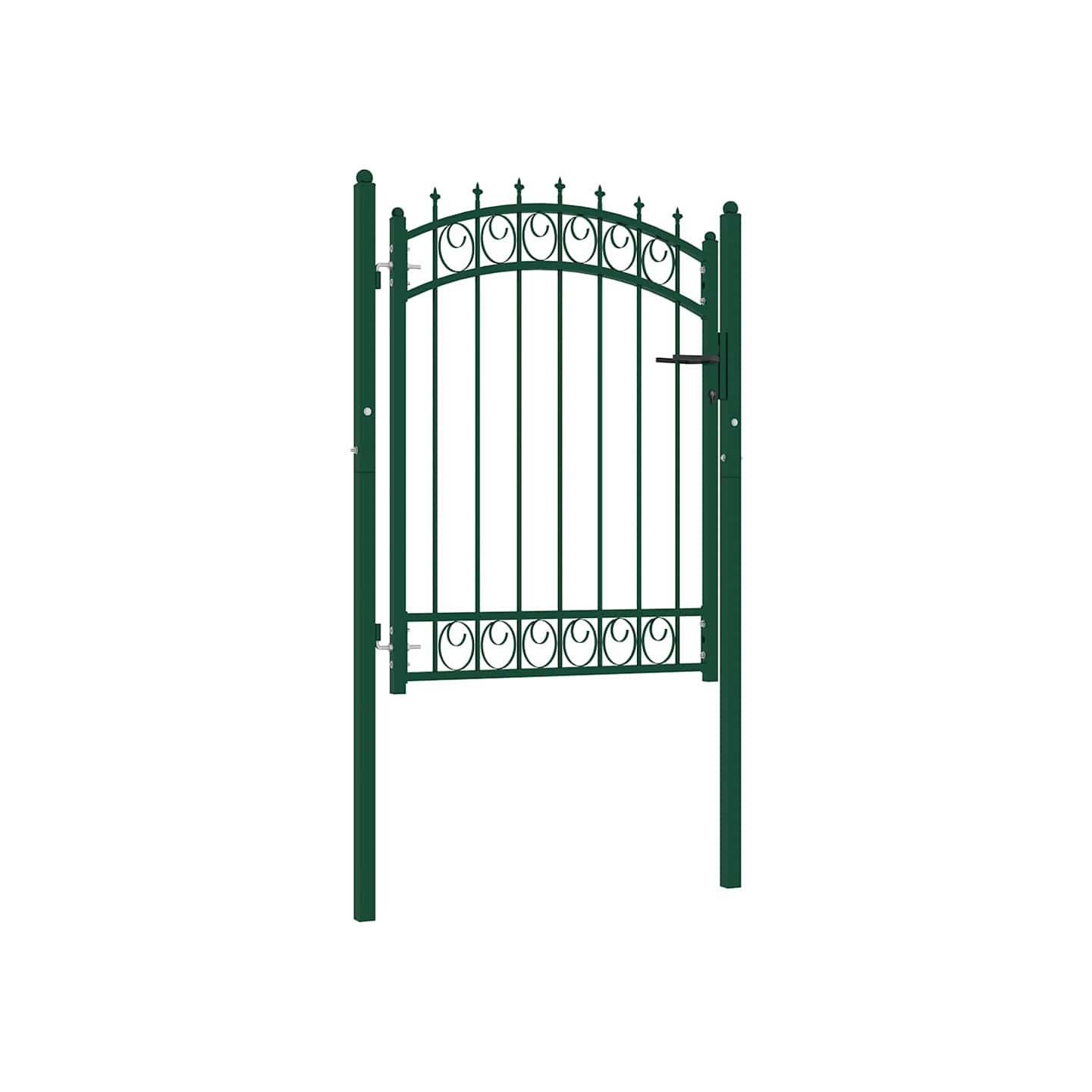 Portes de clôture EMMEN 104 x 109,5 cm Verrouillable