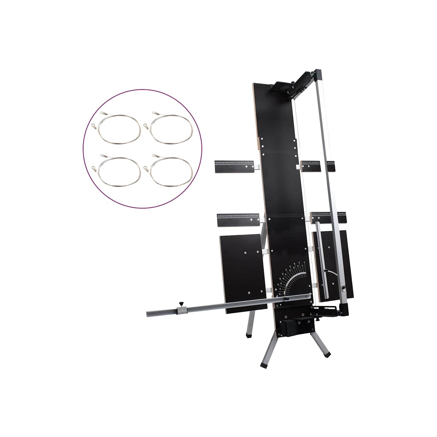 Coupe-mousse avec pieds en aluminium 200 W