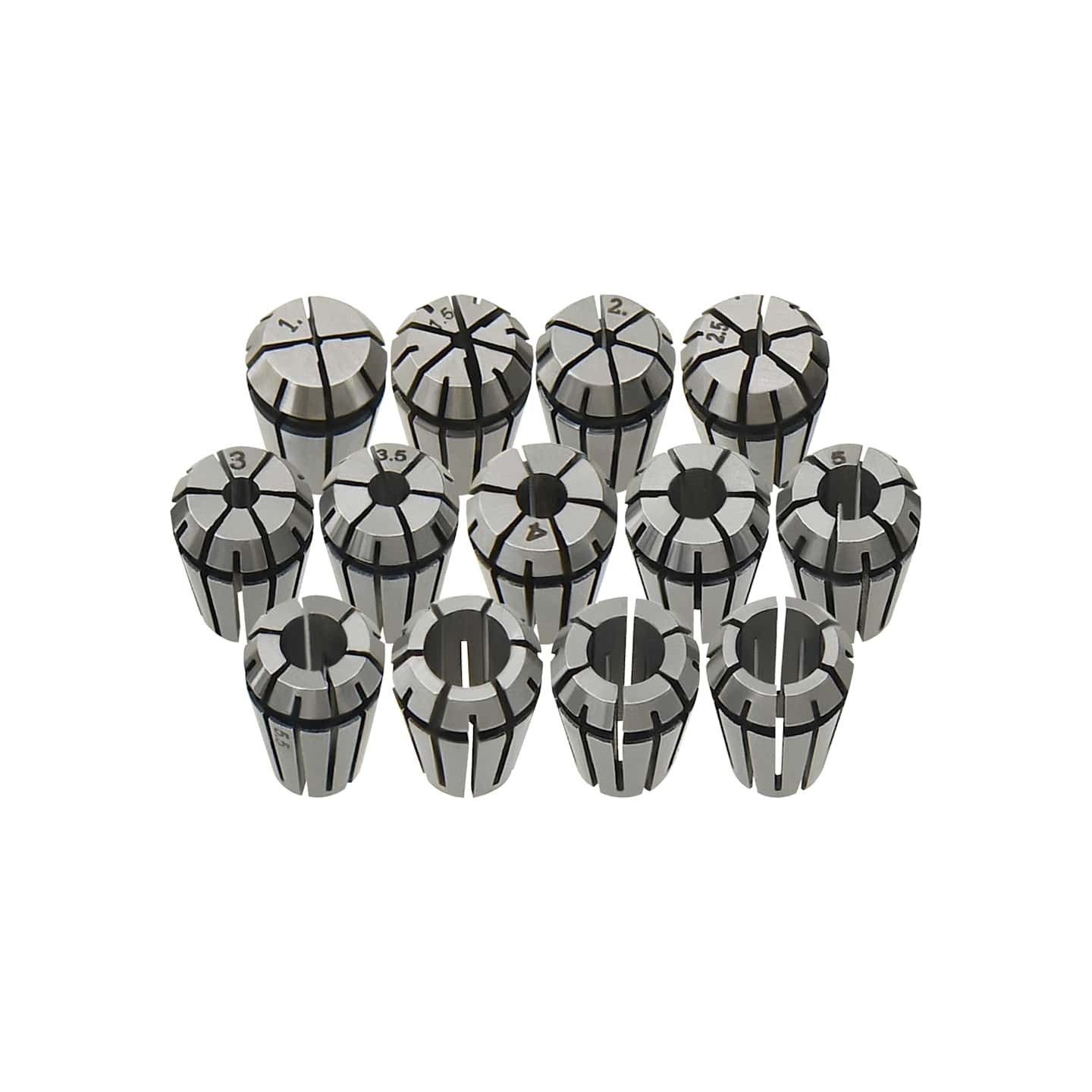 Douilles de serrage ER11 13 pcs Ensemble d'outils de tournage