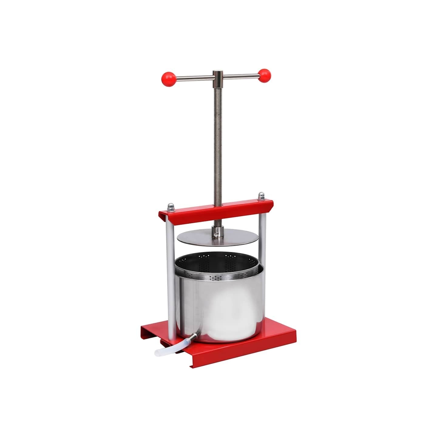 Presse à fruits et à vin Acier inoxydable 6 L
