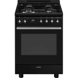 Smeg Gasstandherd GP61BL9 70 L Pyrolyse schwarz | Nimestore