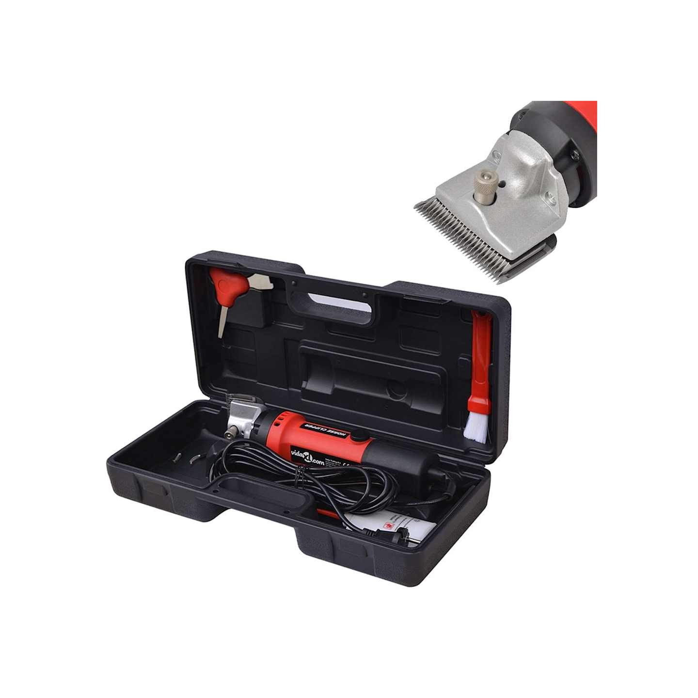 Ensemble de tondeuse à cheval 6 pcs 550 W