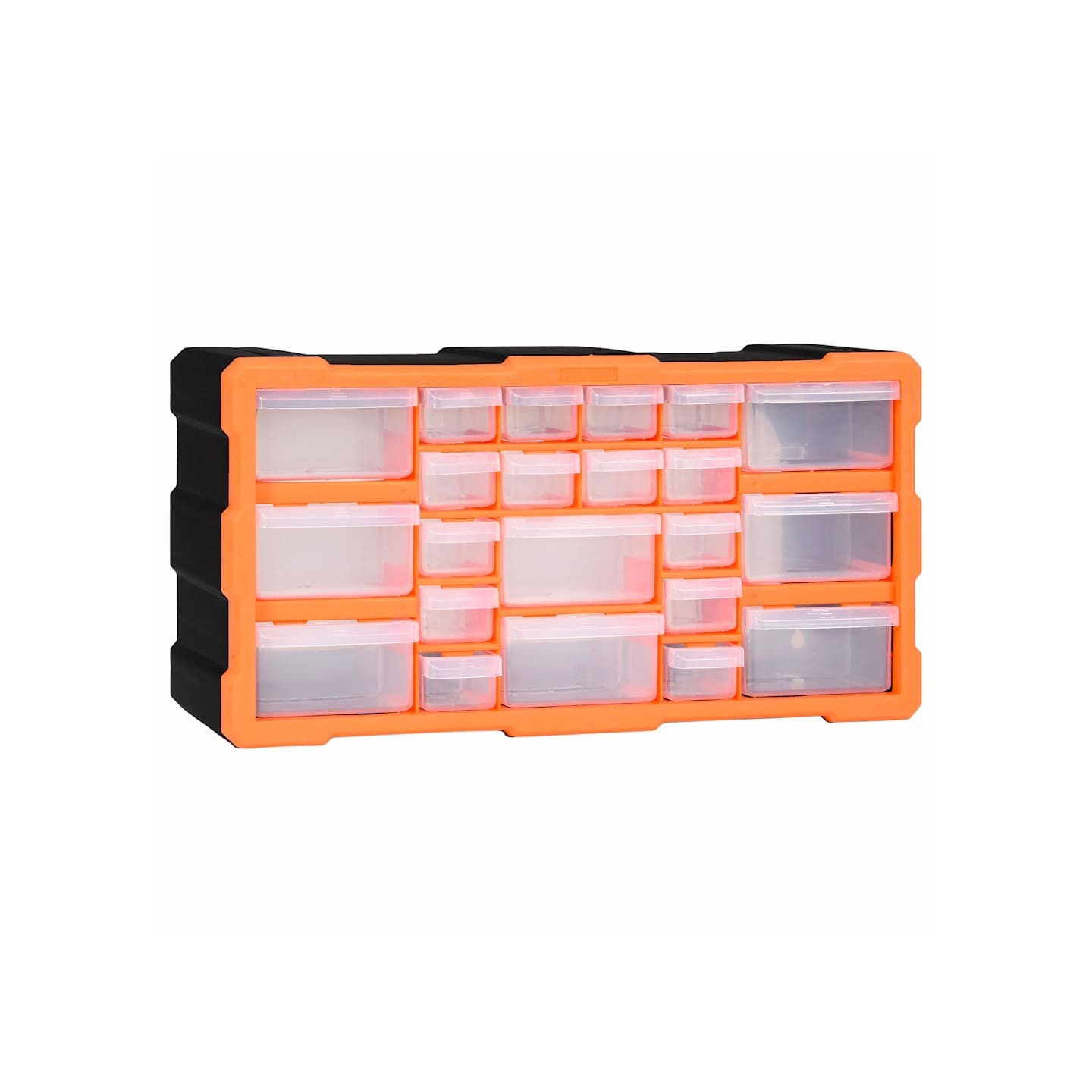 Organisateur multi-tiroirs avec 22 tiroirs 49x16x25,5 cm