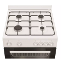Cuisinière gaz Indesit I6G5KCW four 72 L classe A blanc | Nimestore