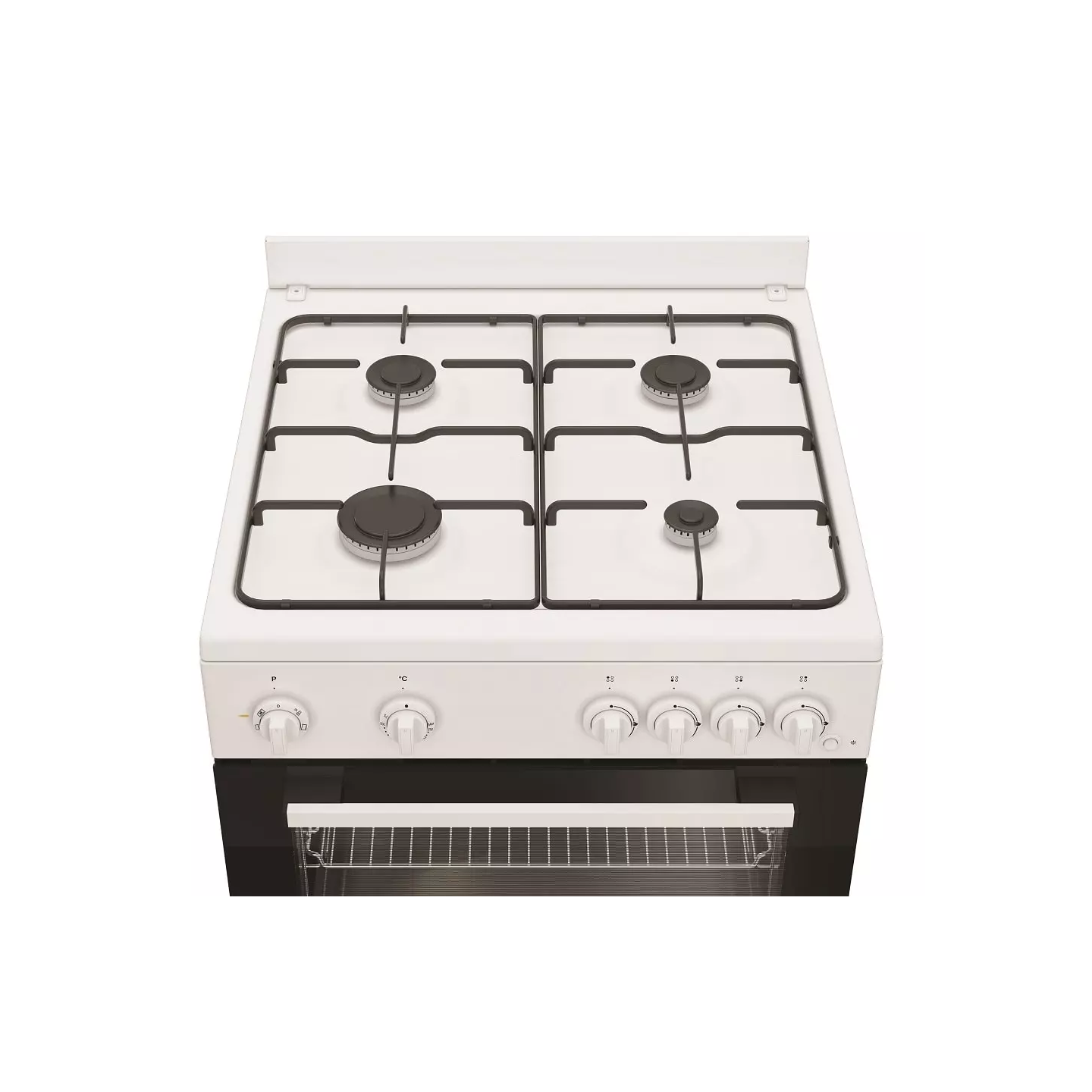 Cuisinière gaz Indesit I6G5KCW four 72 L classe A blanc | Nimestore