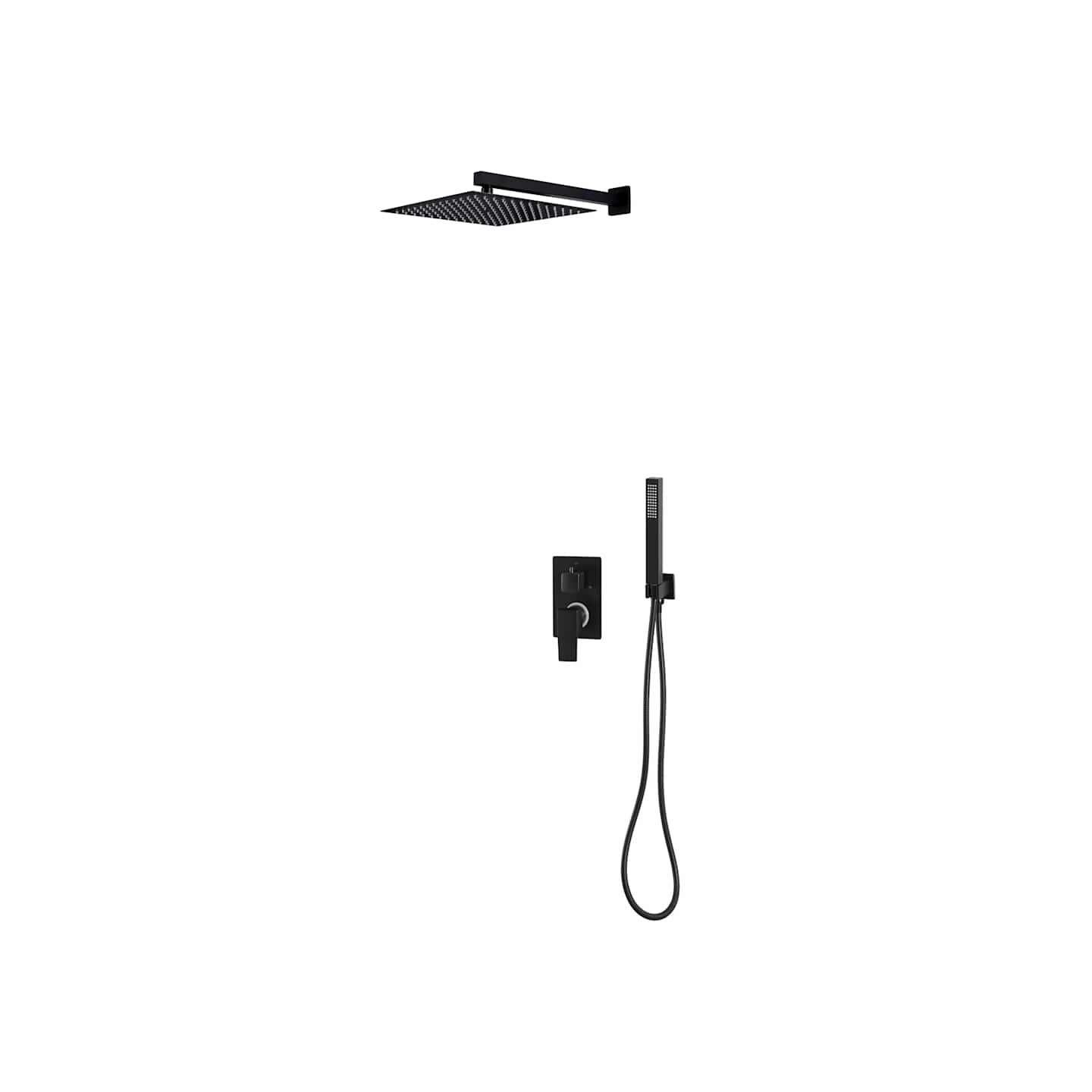 Système de douche Acier inoxydable 201 Noir
