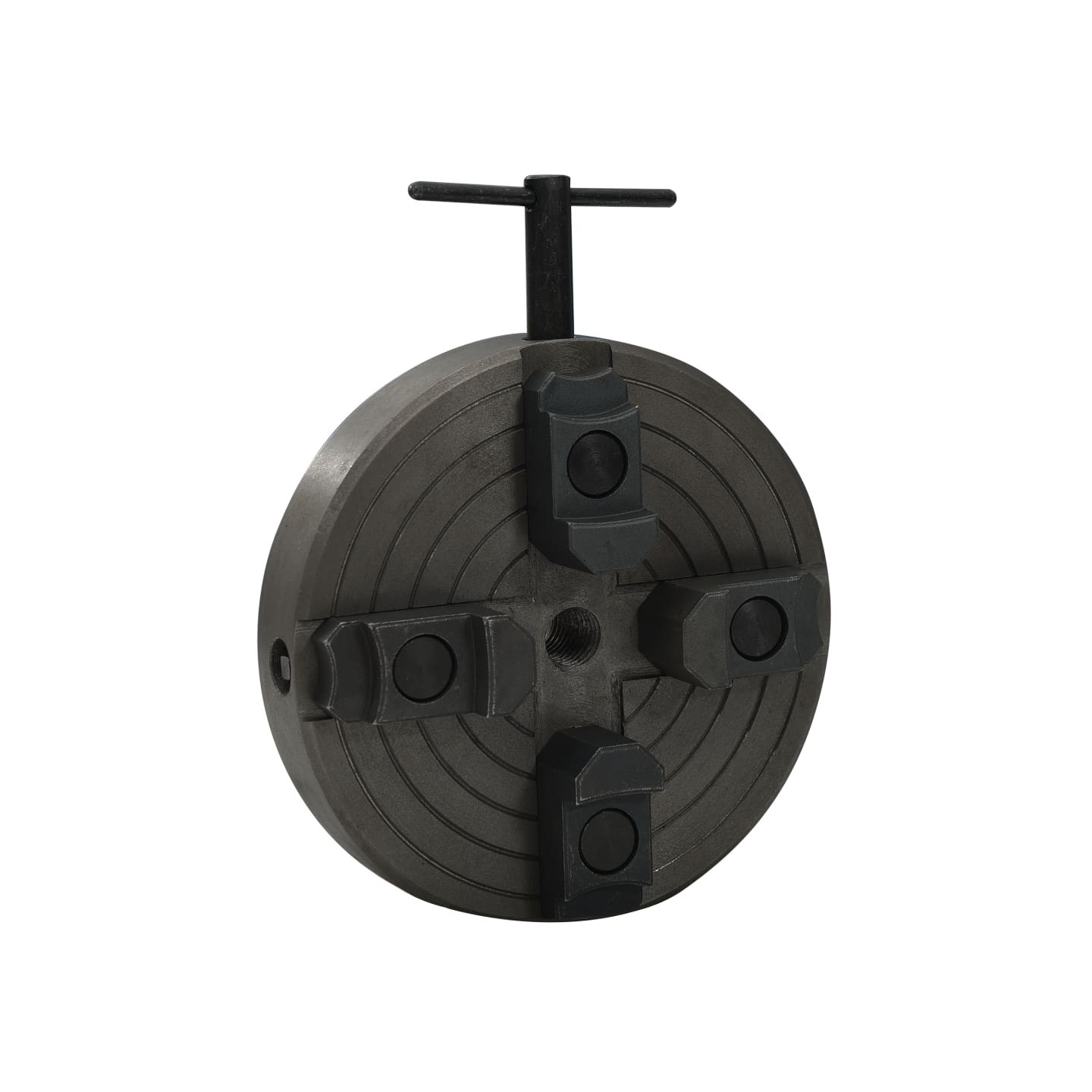 Mandrin à bois à 4 mâchoires connexion M18 acier noir 150x63 mm