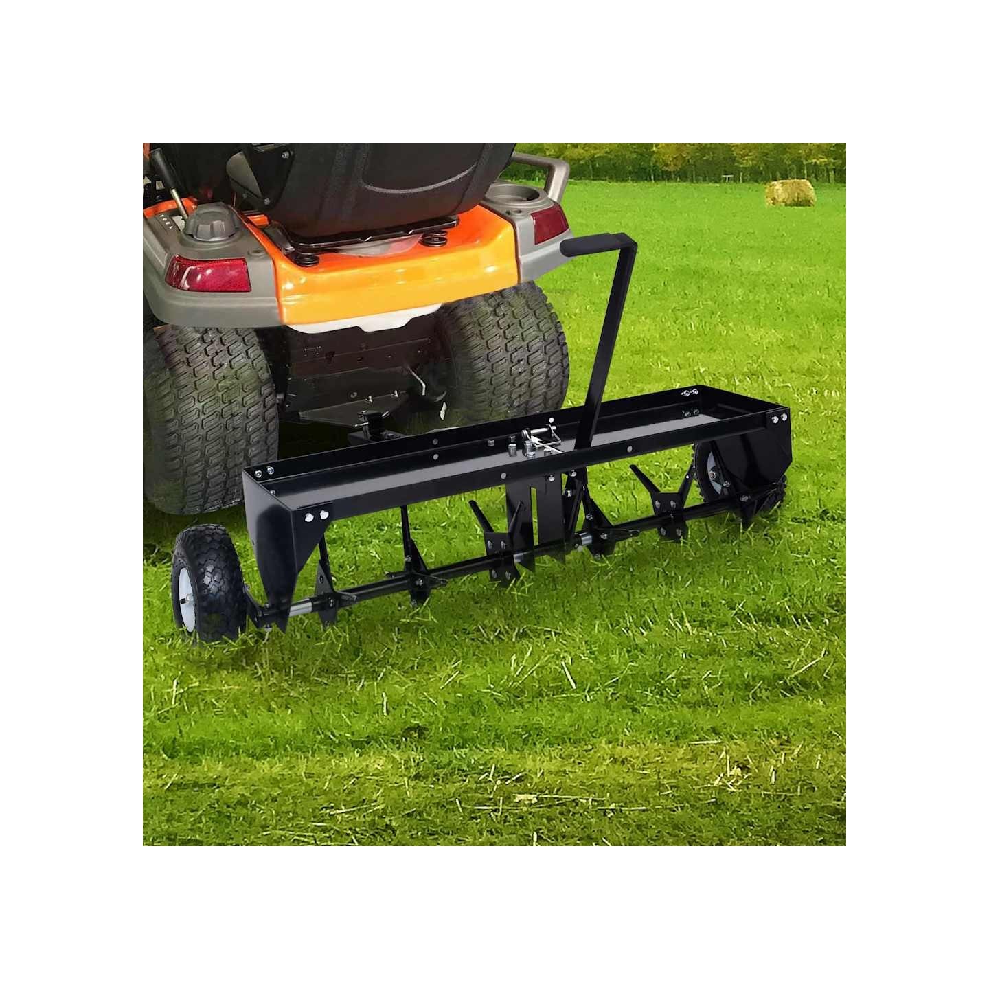 Aérateur de pelouse pour tondeuse autoportée 102 cm