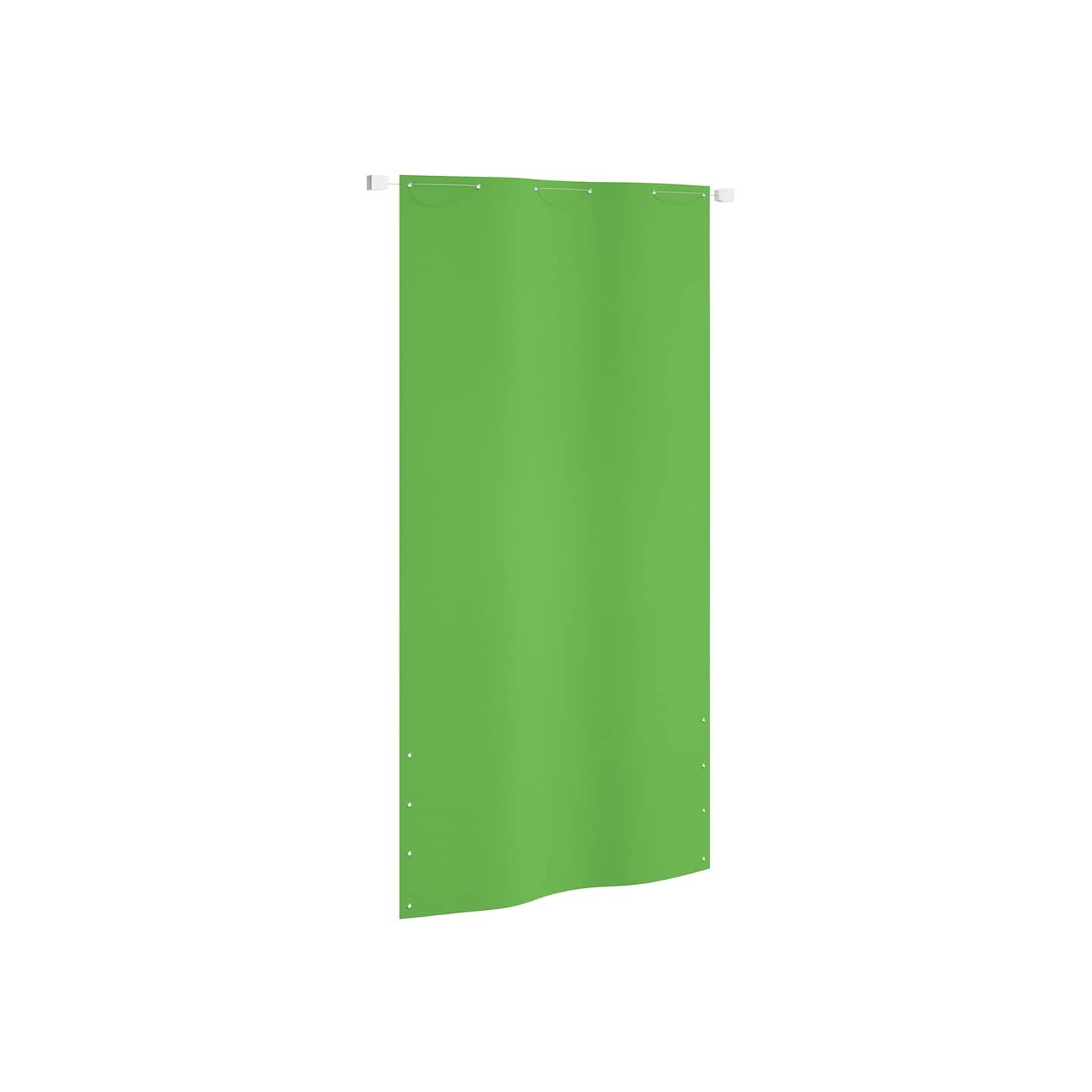Écran de balcon Vert clair 120x240 cm Tissu Oxford