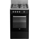 Cuisinière gaz Beko FSG52010GBC 50 cm four 60 L A+ | Nimestore