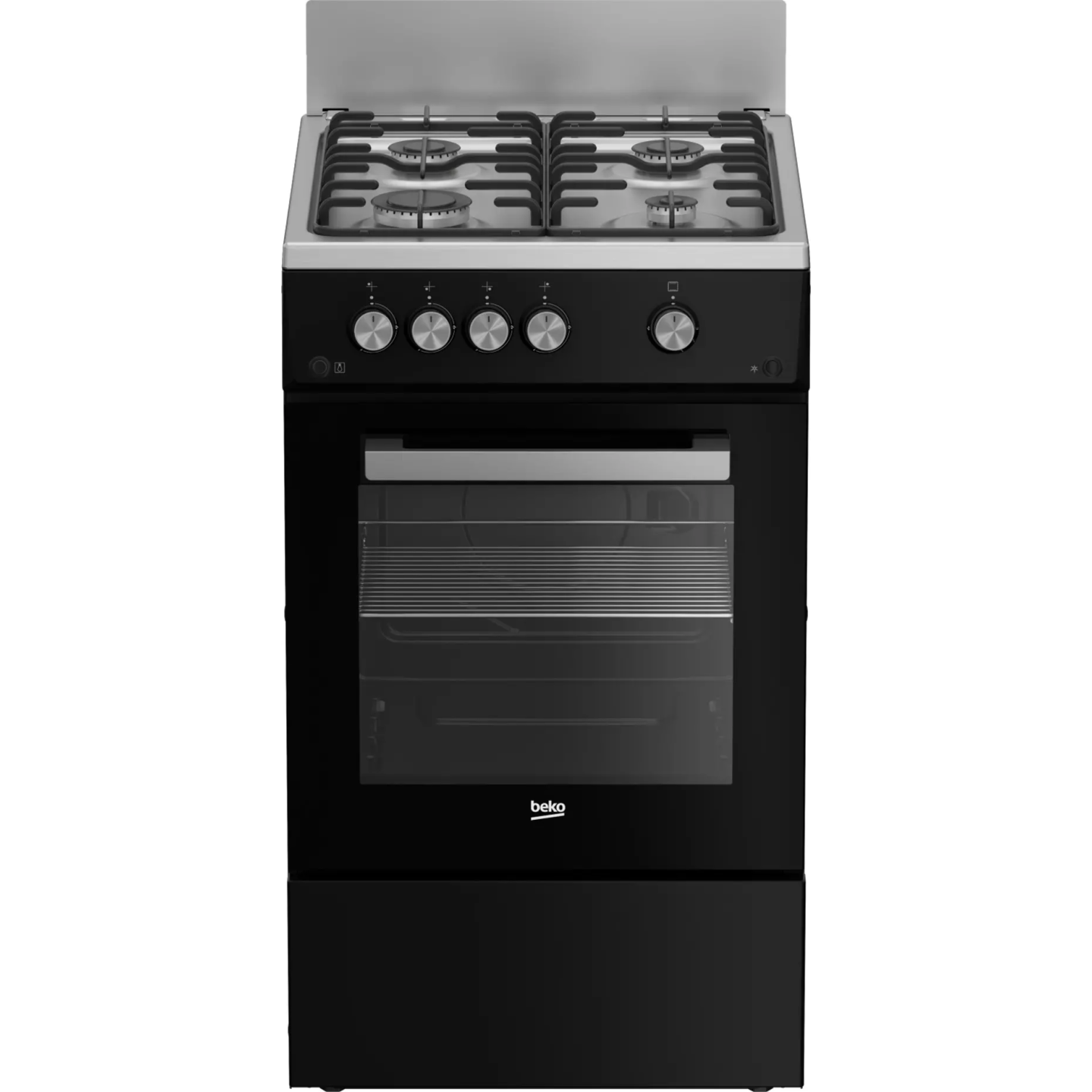 Cuisinière gaz Beko FSG52010GBC 50 cm four 60 L A+ | Nimestore