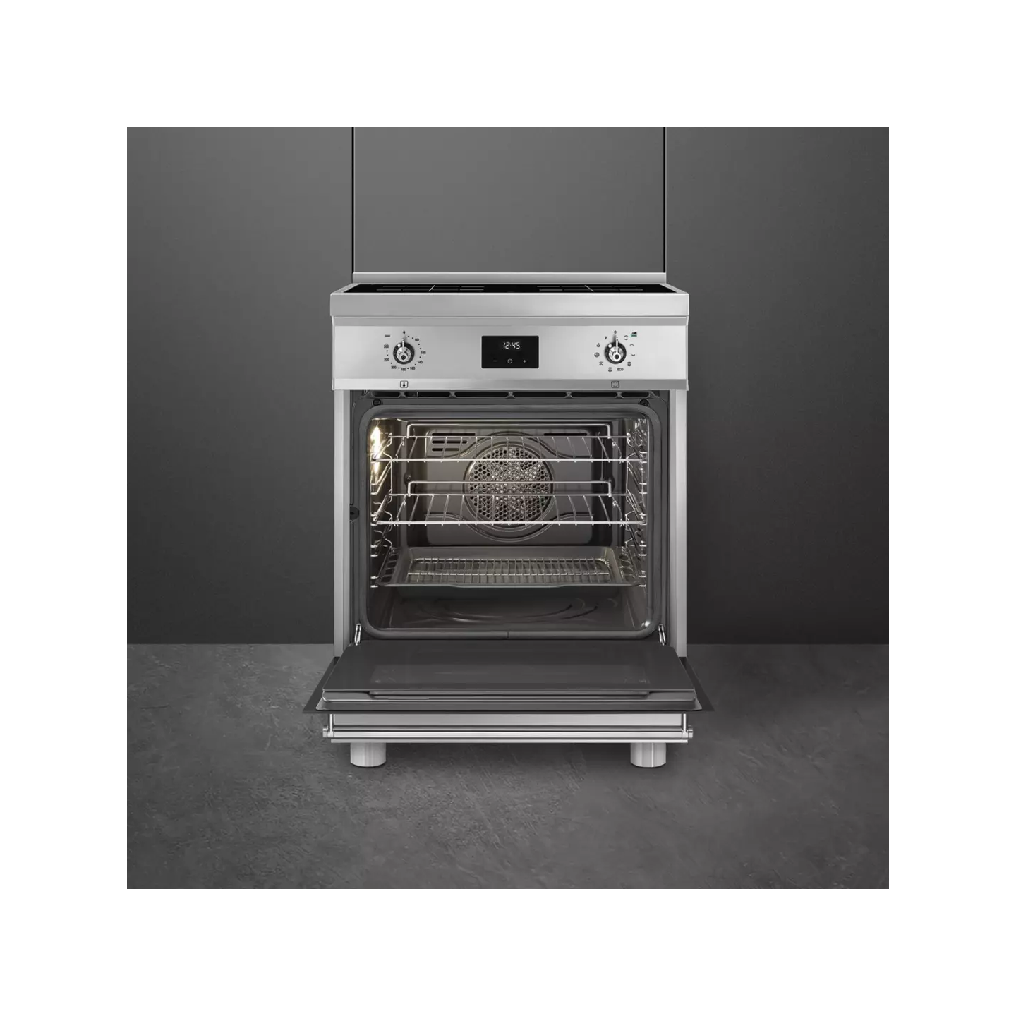 Cuisinière induction Smeg C6IPXT2 four 70 L pyrolyse | Nimestore