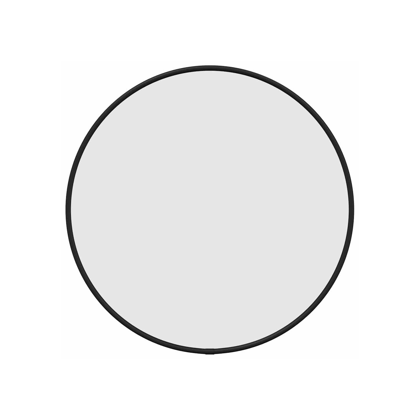 Miroir mural Noir Ø 40 cm Rond