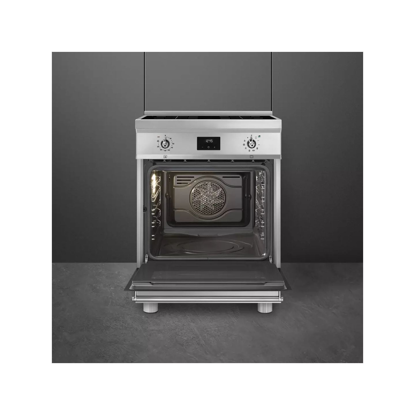 Cuisinière induction Smeg C6IPXT2 four 70 L pyrolyse | Nimestore