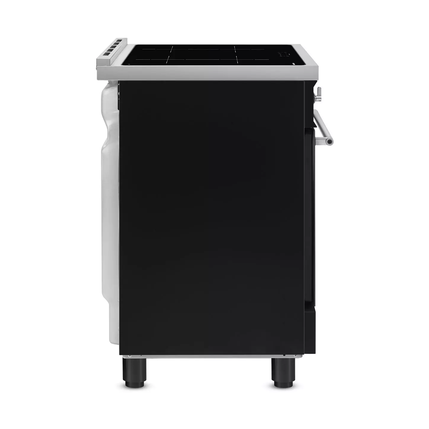 Cuisinière induction Smeg C6IPBLT2 noire four 70 L | Nimestore