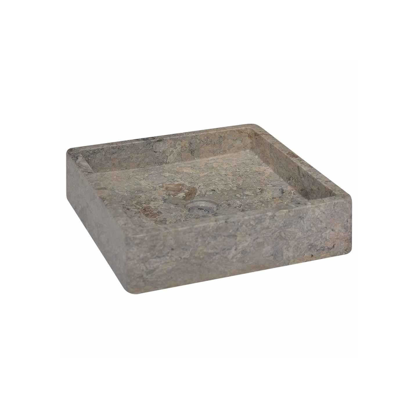 Lavabo Gris 40x40x10 cm Marbre