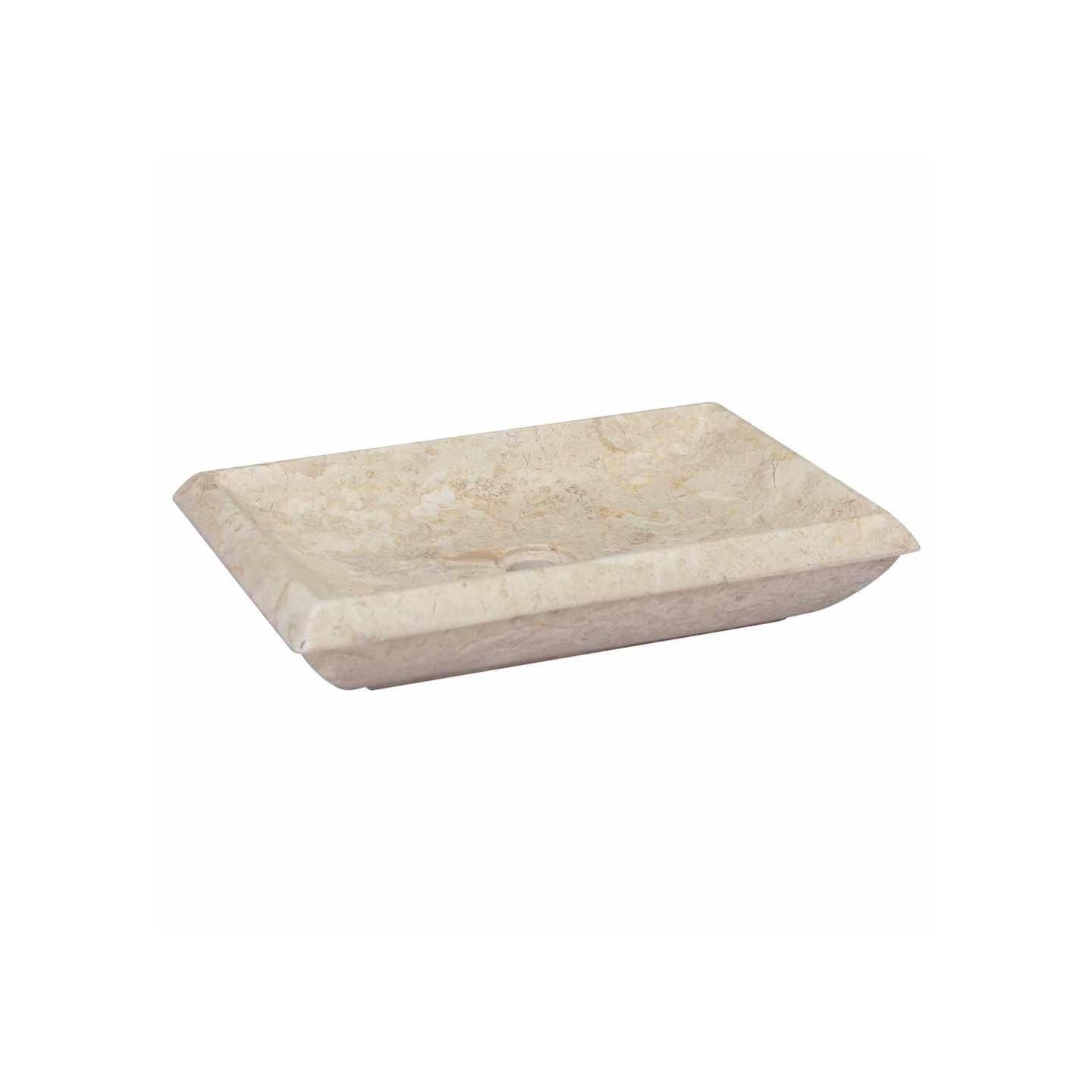Lavabo Crème 50x35x10 cm Marbre