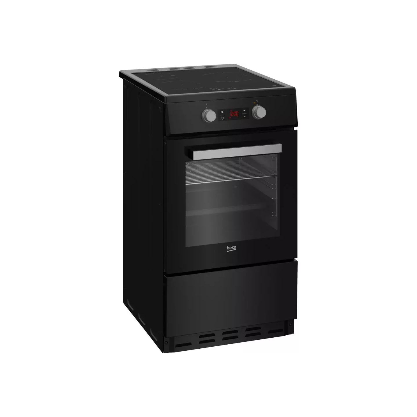 Cuisinière induction Beko FSE58301BC 50 cm four 60 L | Nimestore