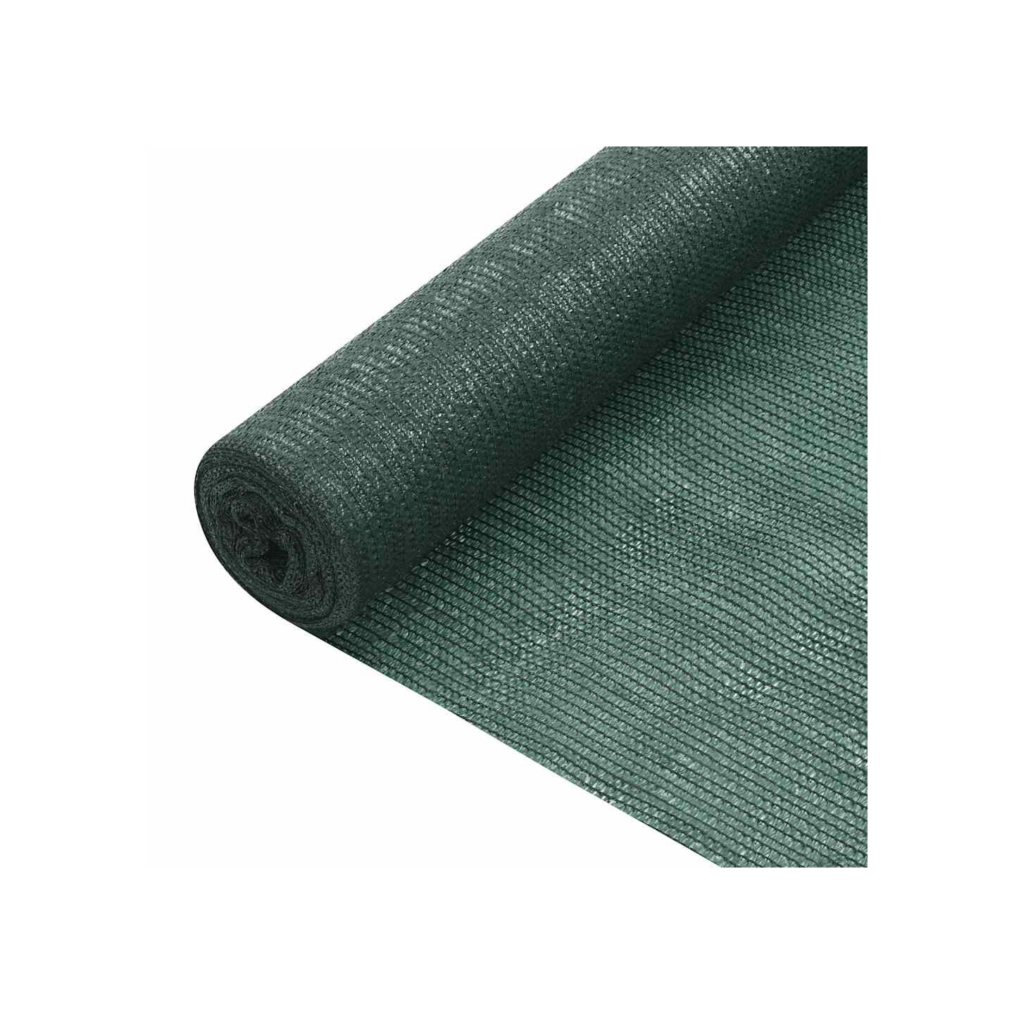 Filet brise-vue Vert 1,8x25 m PEHD 75 g/m²