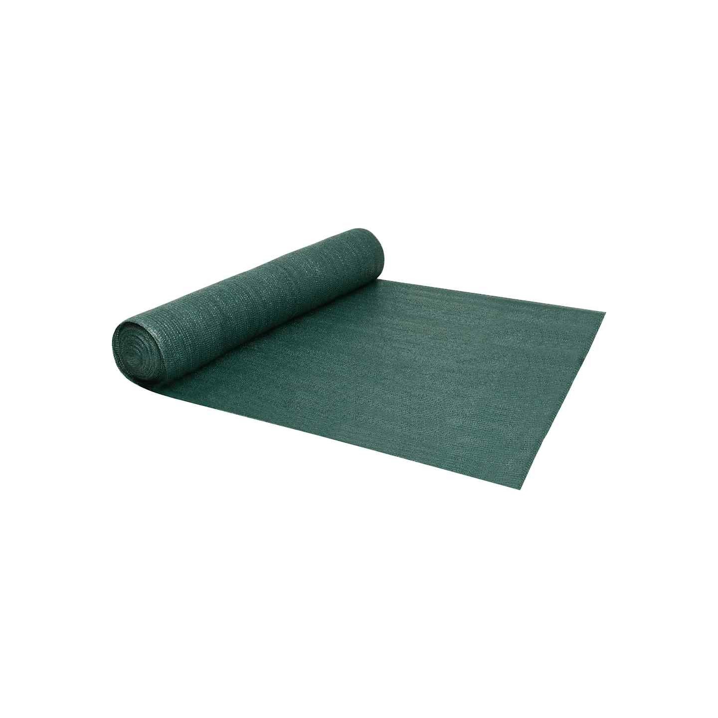 Filet brise-vue Vert 1,2x10 m PEHD 150 g/m²