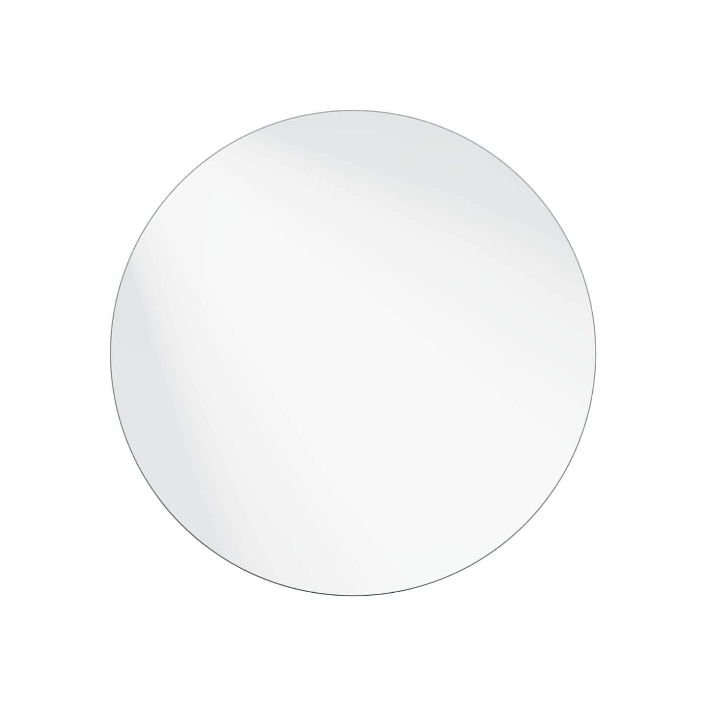 Miroir mural Rond Ø 50 cm verre trempé