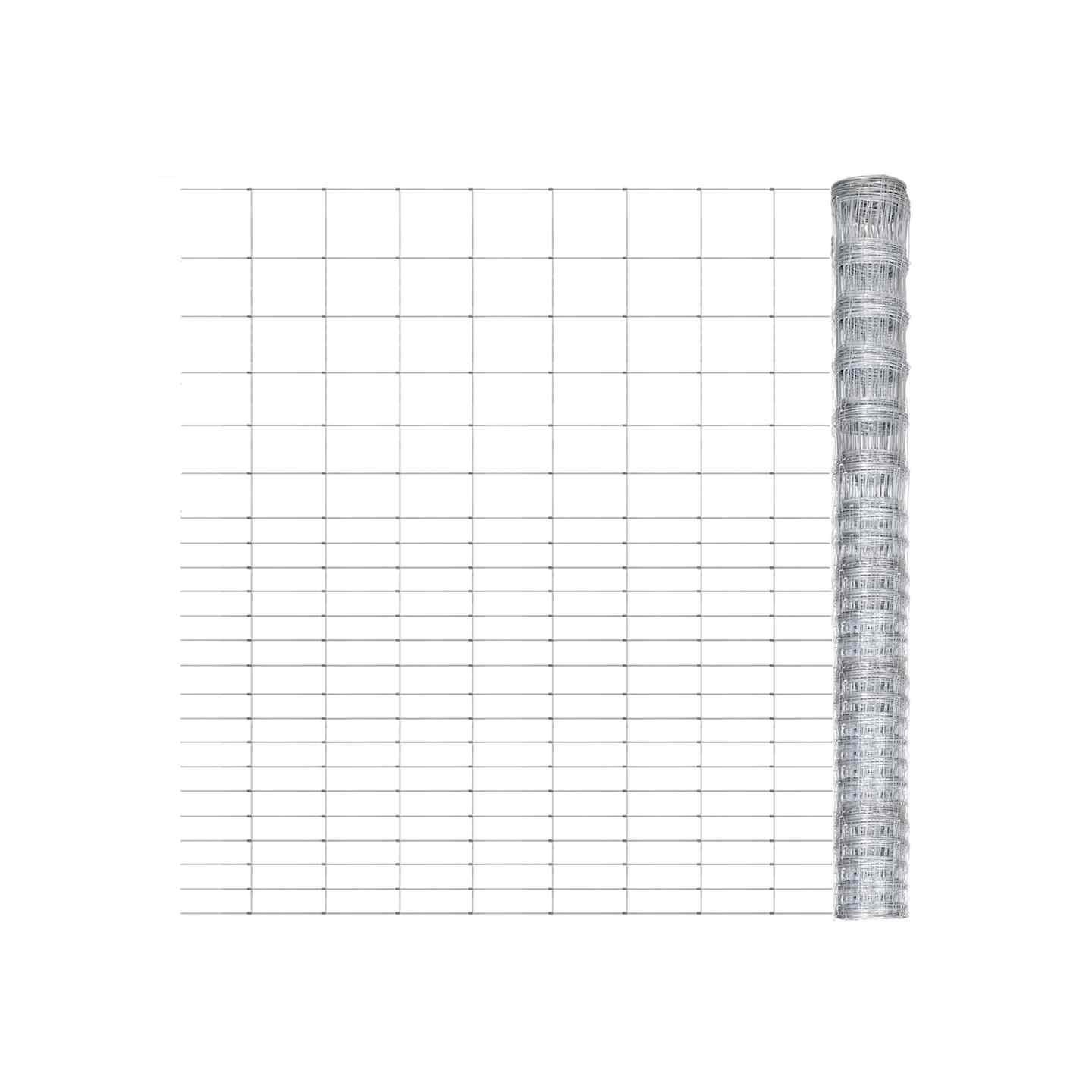 Clôture de jardin Acier galvanisé 50x1,6 m Argenté
