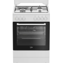 Cuisinière mixte Beko FBS63031WCS 60 cm four 79 L | Nimestore