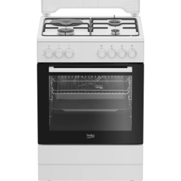 Beko Gas-Elektro-Herd FBS63031WCS 60 cm Backofen 79 L | Nimestore