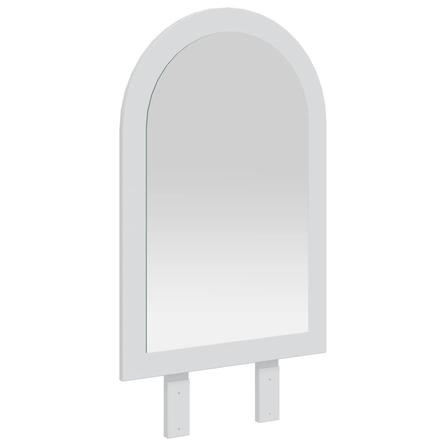 Miroir FAUSKE Blanc 43 x 3,5 x 77 cm Usage intérieur uniquement