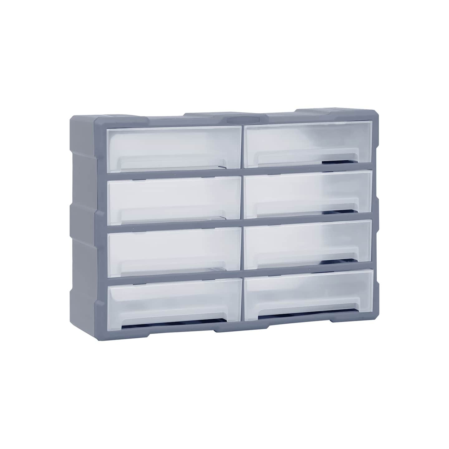 Organisateur multi-tiroirs avec 8 grands tiroirs 52x16x37 cm