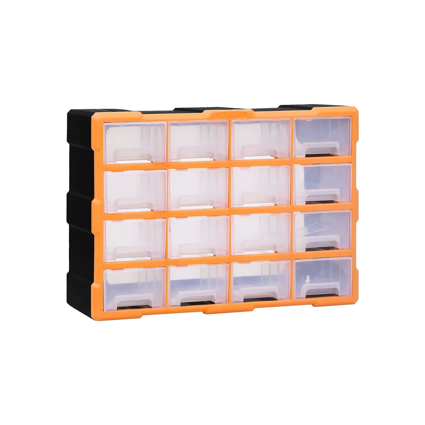 Organisateur multi-tiroirs avec 16 tiroirs centraux 52x16x37 cm