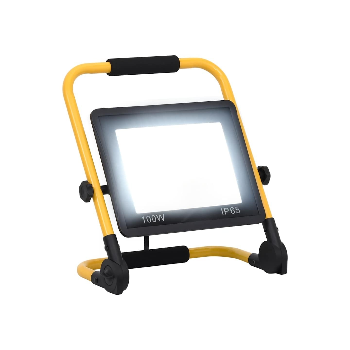 Projecteur à LED avec poignée 100 W Blanc froid