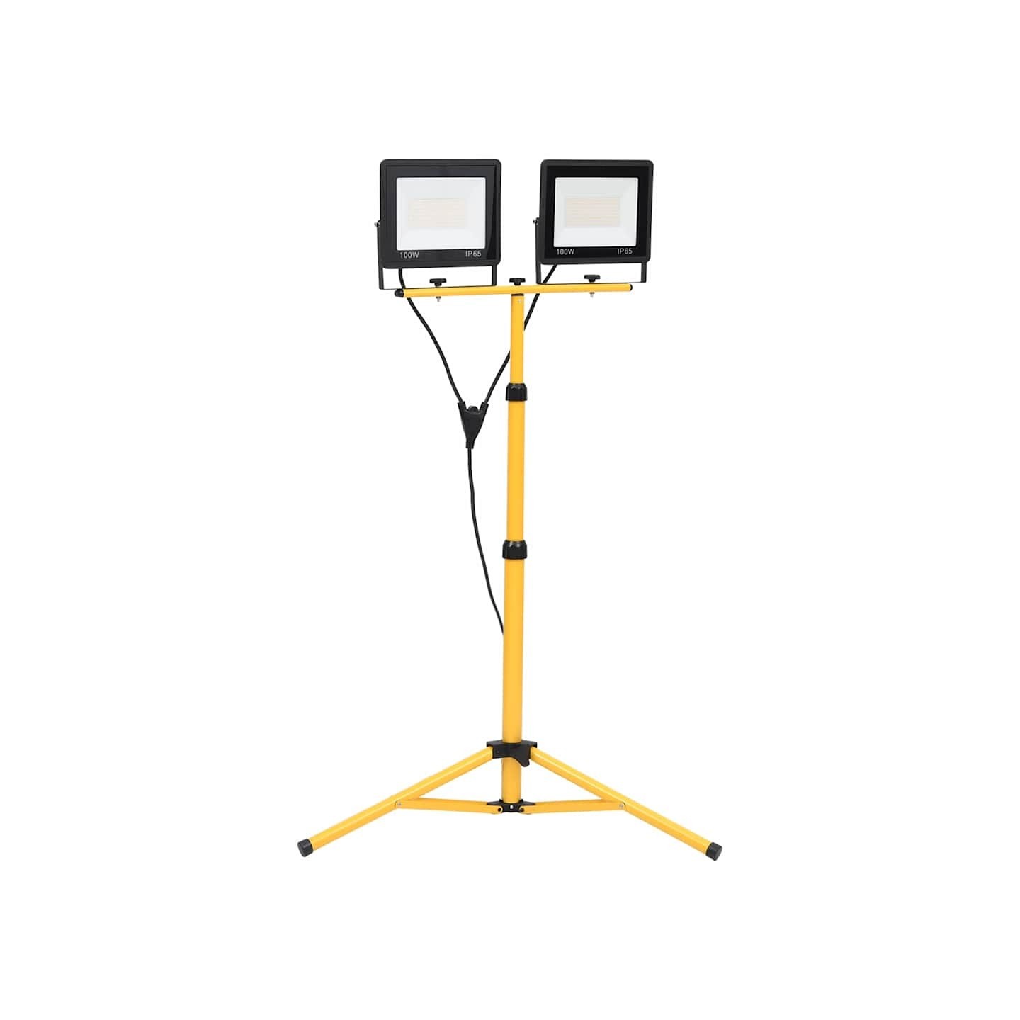 Projecteur à LED avec trépied 2x100 W Blanc froid