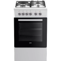 Cuisinière mixte Beko FSS53011DW 50 cm four 60 L | Nimestore