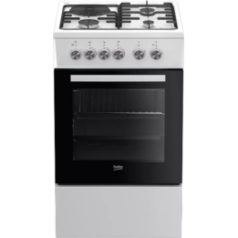 Beko Gas-Elektro-Herd FSS53011DW 50 cm Backofen 60 L | Nimestore