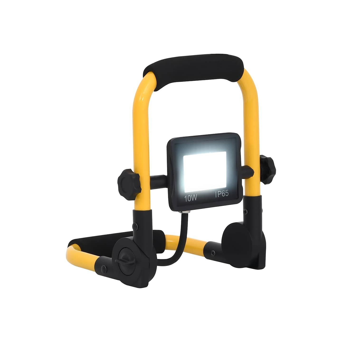 Projecteur à LED avec poignée 10 W Blanc froid