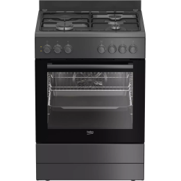 Beko Gas-Elektro-Herd FBM63130ACT 72 L Anthrazit | Nimestore