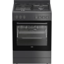 Cuisinière mixte Beko FBM63130ACT four 72 L anthracite | Nimestore