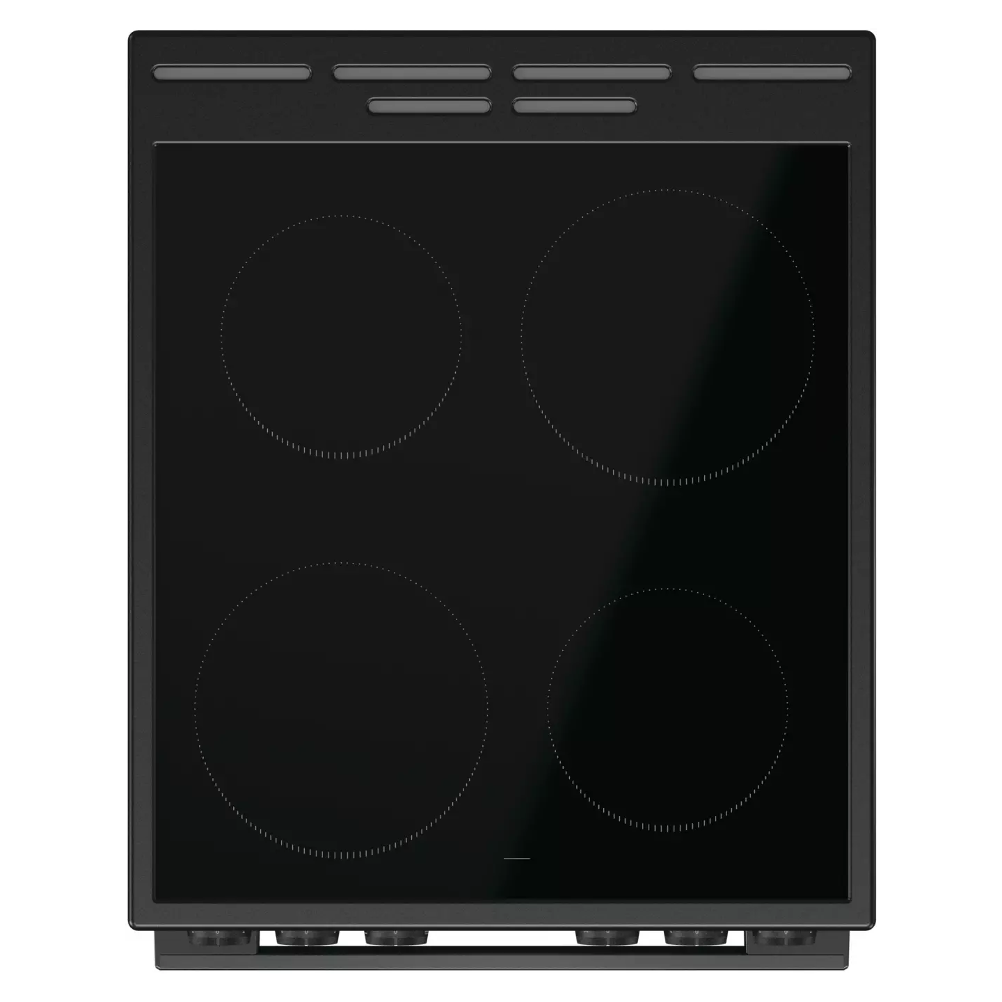 Cuisinière vitrocéramique Hisense HEC5A10BG 50 cm 68 L | Nimestore