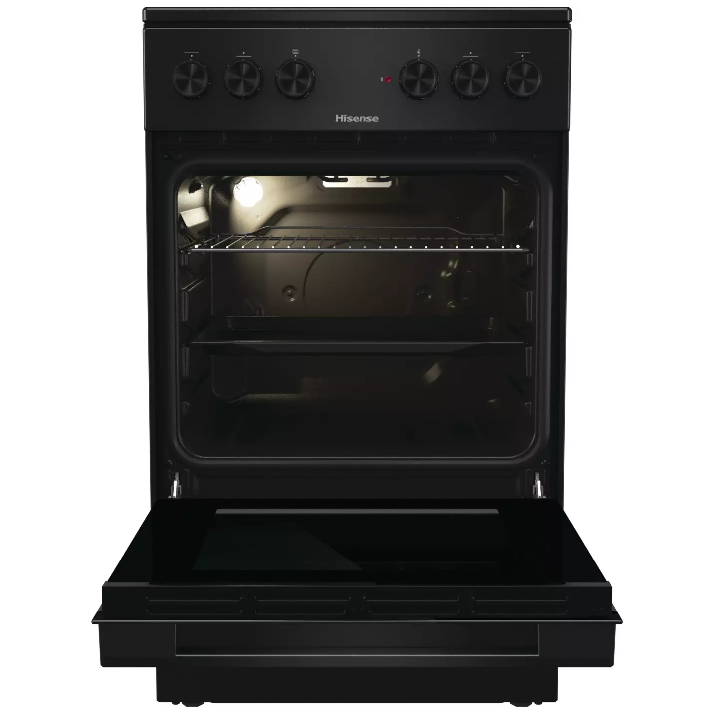 Cuisinière vitrocéramique Hisense HEC5A10BG 50 cm 68 L | Nimestore