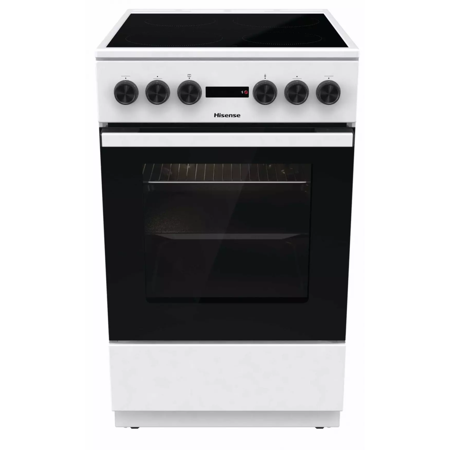 Cuisinière vitrocéramique Hisense HEC5A11WG 50 cm 68 L | Nimestore