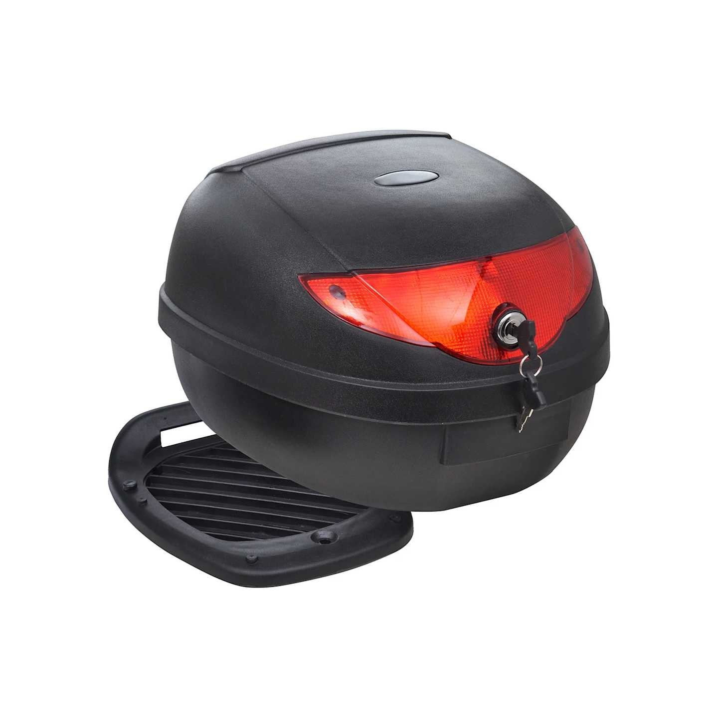 Boîte de moto 36 L pour un seul casque
