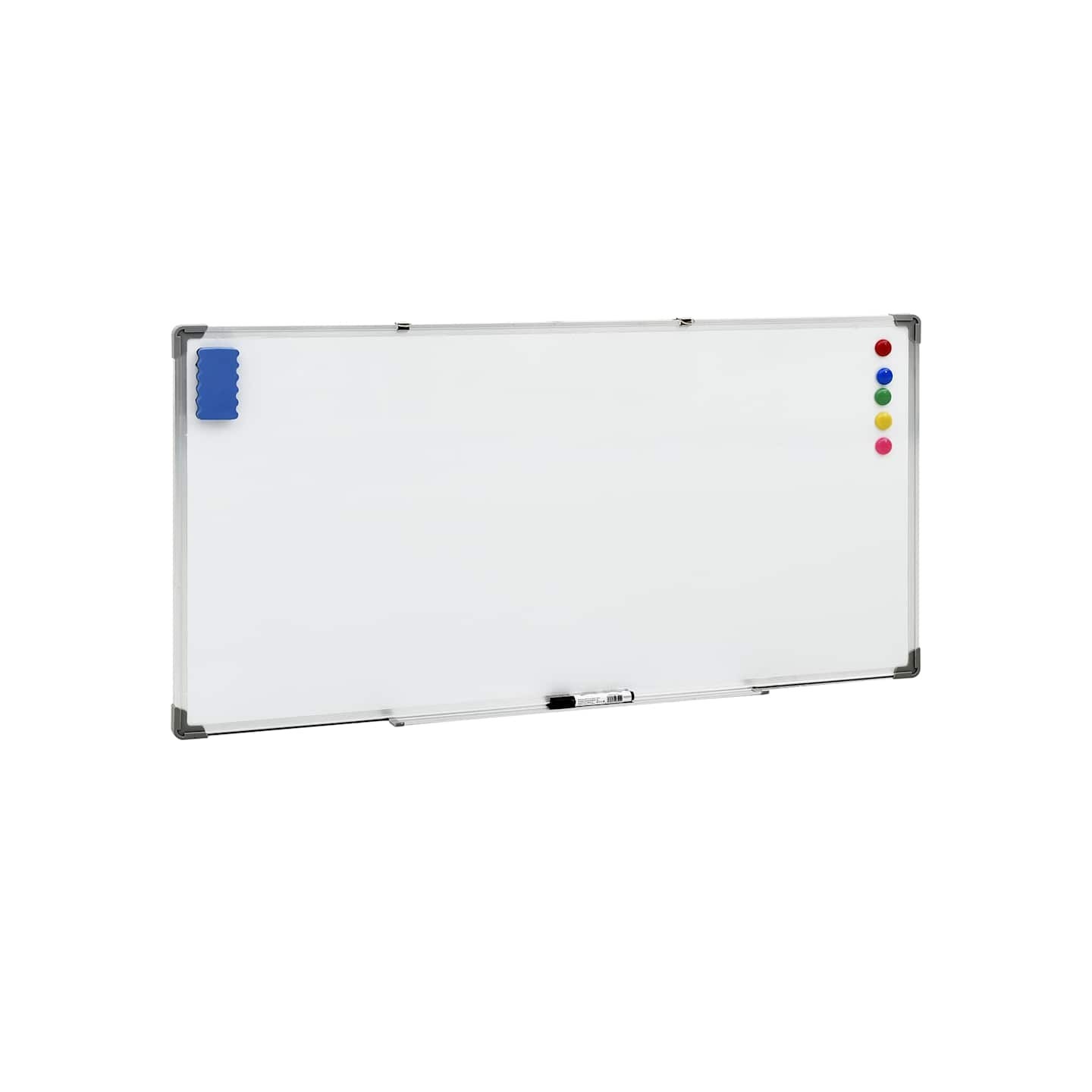 Tableau blanc magnétique Blanc 110x60 cm Acier
