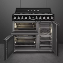 Piano de cuisson Smeg TR 93 BL Victoria 6 feux 3 fours | Nimestore