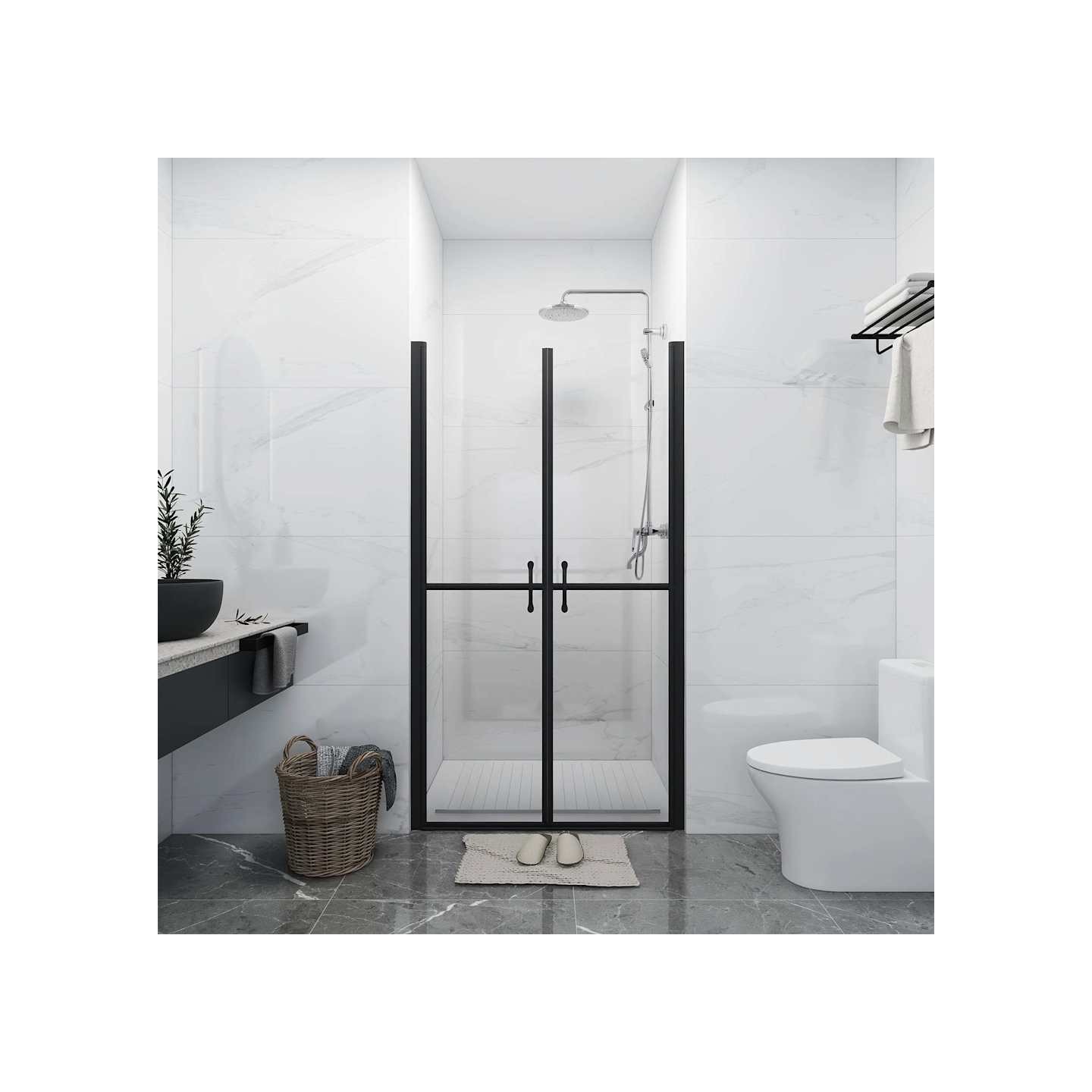 Porte de douche ESG transparent (73-76)x190 cm