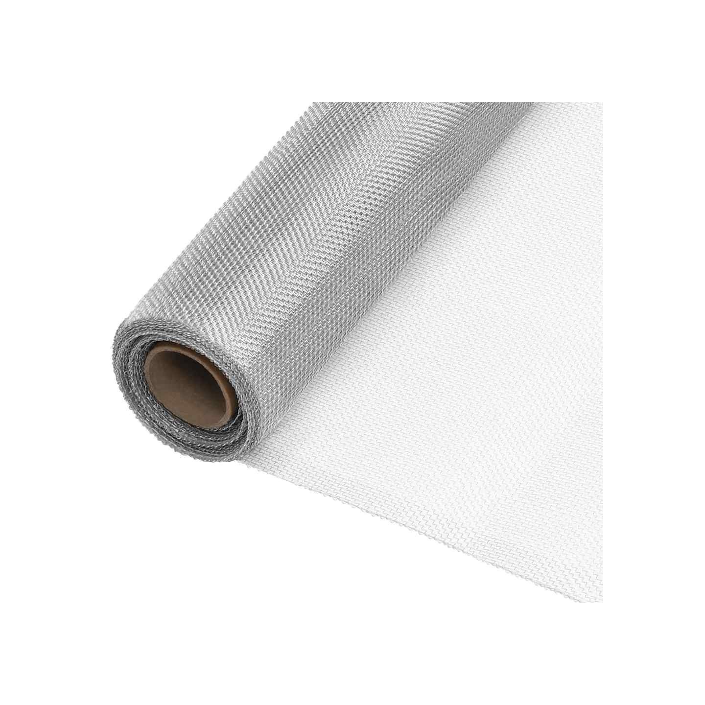 Écran en treillis Aluminium 80x500 cm Argenté