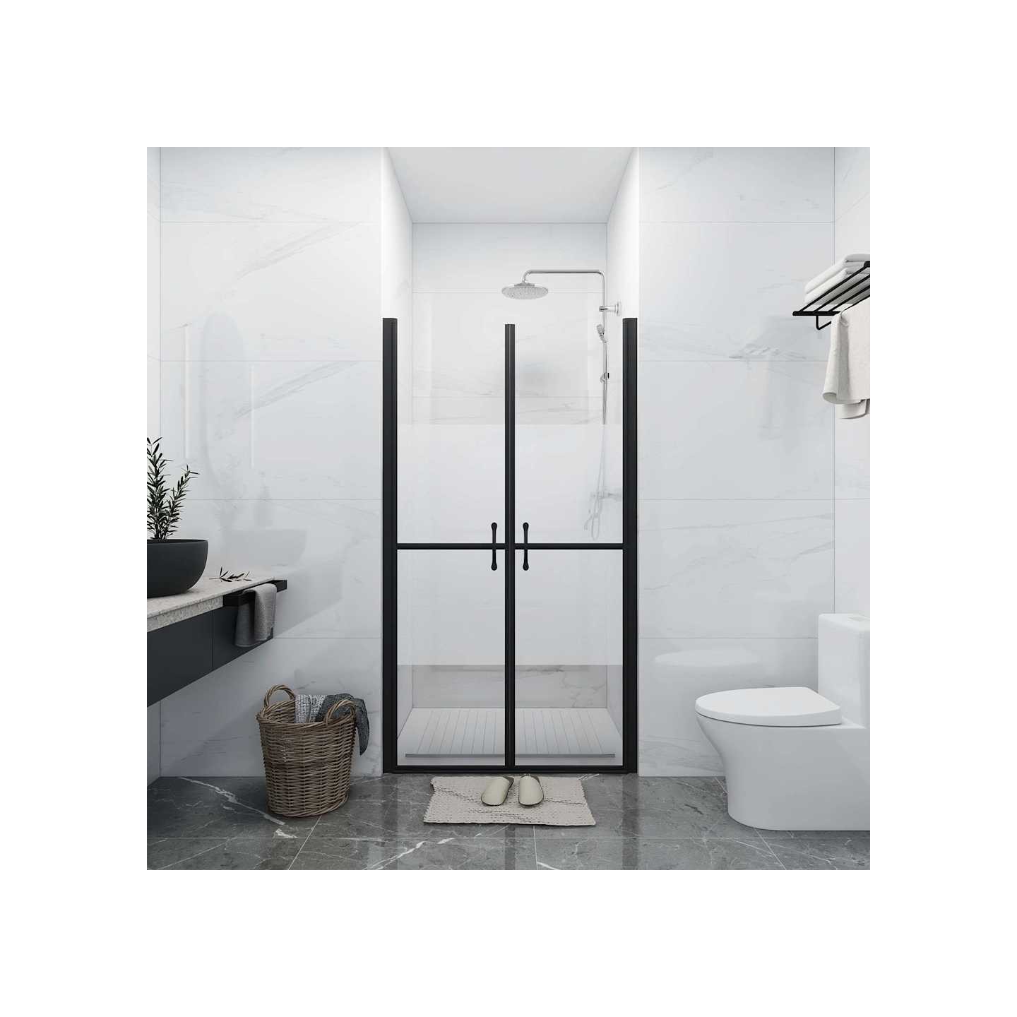 Porte de douche ESG demi-dépoli (93-96)x190 cm