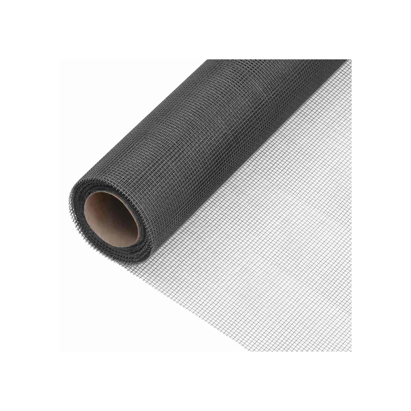 Écran en treillis Fibre de verre 60x2000 cm Noir