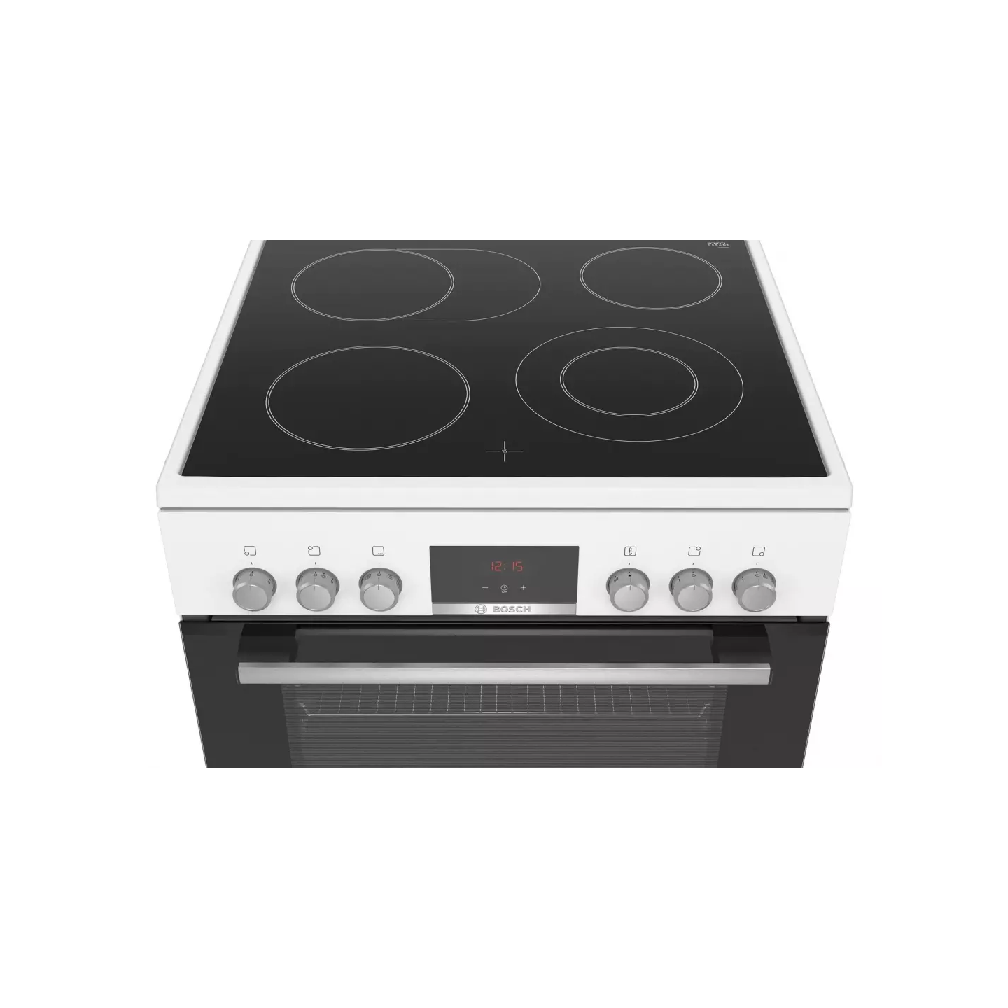 Cuisinière vitrocéramique Bosch HKR39C220 four 66 L | Nimestore